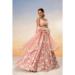 Picture of Beautiful Georgette Dark Salmon Lehenga Choli