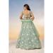 Picture of Magnificent Georgette Dark Sea Green Lehenga Choli