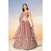 Picture of Amazing Georgette Burly Wood Lehenga Choli