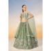 Picture of Taking Georgette Dark Sea Green Lehenga Choli