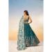 Picture of Superb Georgette Dark Green Lehenga Choli