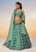 Picture of Exquisite Georgette Dark Sea Green Lehenga Choli