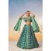 Picture of Exquisite Georgette Dark Sea Green Lehenga Choli