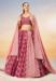 Picture of Marvelous Georgette Dark Salmon Lehenga Choli