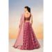 Picture of Marvelous Georgette Dark Salmon Lehenga Choli