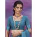 Picture of Magnificent Chiffon Light Sea Green Saree