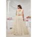 Picture of Marvelous Net Floral White Lehenga Choli