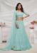 Picture of Ravishing Net Dark Sea Green Lehenga Choli