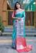 Picture of Ravishing Silk Steel Blue Saree