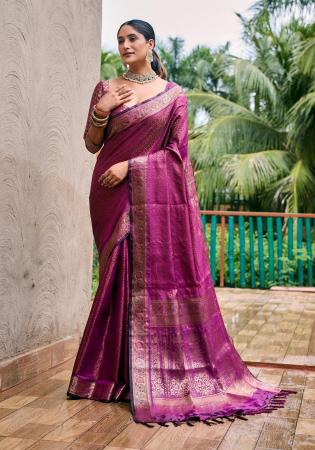 Picture of Appealing Silk Brown Saree