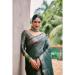 Picture of Comely Silk Dark Slate Grey Saree