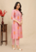 Picture of Pleasing Cotton Pink Kurtis & Tunic