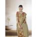 Picture of Charming Silk & Organza Dark Khaki Saree