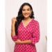 Picture of Pleasing Cotton Pink Kurtis & Tunic