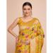 Picture of Nice Silk Yellow Saree