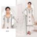 Picture of Amazing Georgette White Straight Cut Salwar Kameez