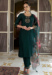 Picture of Cotton & Silk Dark Slate Grey Readymade Salwar Kameez