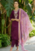 Picture of Cotton & Silk Purple Readymade Salwar Kameez