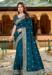 Picture of Excellent Georgette Midnight Blue Saree