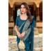 Picture of Excellent Georgette Midnight Blue Saree