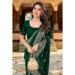 Picture of Stunning Georgette Sea Green Saree