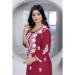 Picture of Splendid Rayon Maroon Kurtis & Tunic