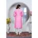 Picture of Beautiful Rayon Pink Kurtis & Tunic