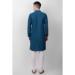Picture of Comely Cotton Midnight Blue Kurtas