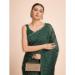 Picture of Shapely Cotton Sea Green Saree