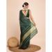 Picture of Shapely Cotton Sea Green Saree