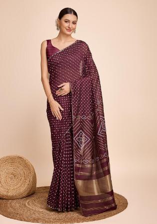 Picture of Elegant Cotton Sienna Saree