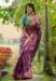 Picture of Graceful Silk Purple Saree