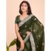 Picture of Resplendent Silk Dark Olive Green Saree