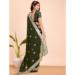 Picture of Resplendent Silk Dark Olive Green Saree