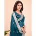 Picture of Beauteous Silk Sea Green Saree