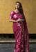 Picture of Graceful Silk Deep Pink Saree