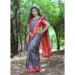 Picture of Gorgeous Silk Dim Gray Saree