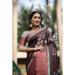 Picture of Well Formed Silk Dim Gray Saree