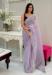 Picture of Graceful Silk Thistle Saree