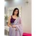 Picture of Graceful Silk Thistle Saree