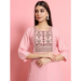 Picture of Elegant Cotton & Silk Pink Readymade Salwar Kameez