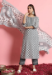 Picture of Cotton & Silk Light Slate Grey Readymade Salwar Kameez