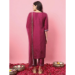 Picture of Cotton & Silk Dark Red Readymade Salwar Kameez