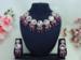 Picture of Nice Dark Magenta Necklace Set
