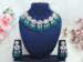 Picture of Alluring Steel Blue Necklace Set