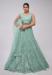 Picture of Nice Net Dark Sea Green Lehenga Choli