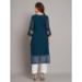 Picture of Comely Georgette Midnight Blue Kurtis & Tunic