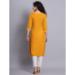 Picture of Exquisite Rayon Yellow Kurtis & Tunic