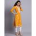 Picture of Exquisite Rayon Yellow Kurtis & Tunic