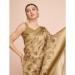 Picture of Ravishing Silk Dark Khaki Saree